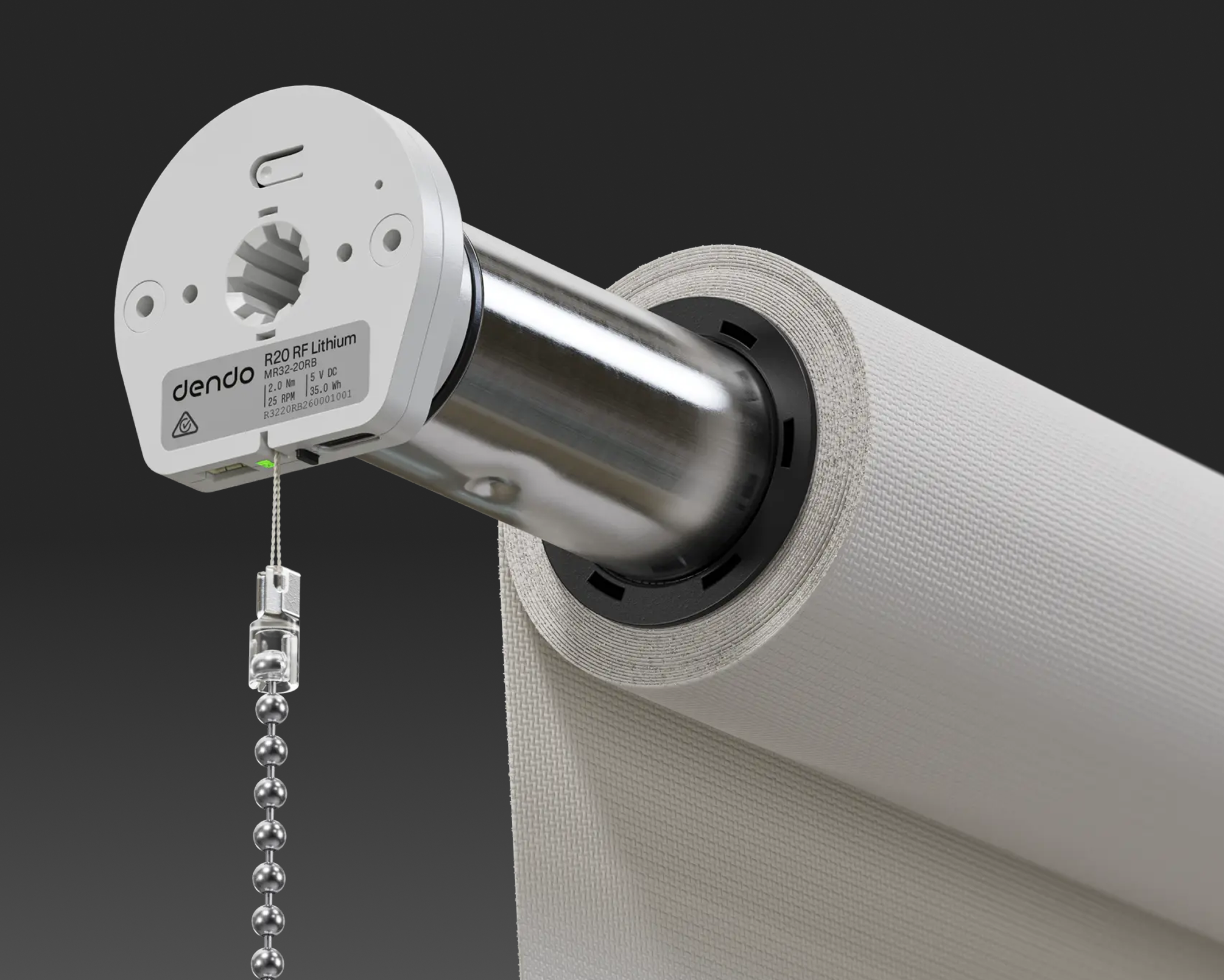 Motor Shading Rings Integration First Motors for Automated Window Coverings - Dendo Systems